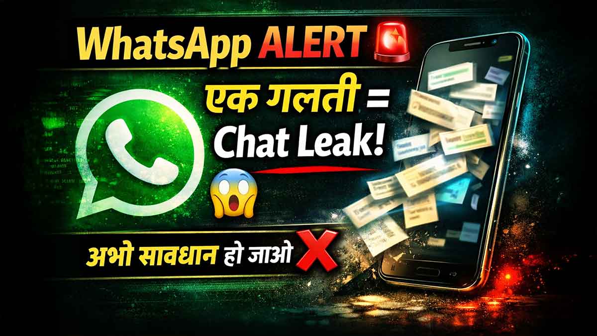 WhatsApp Security: भूलकर भी न करें ये छोटी सी गलती, वरना लीक हो सकती है आपकी पर्सनल चैट